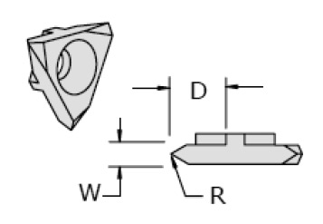 Threading 60° Centrally Located (Series 10)