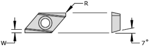 Front Turn & Chip Control (8 Series 50° Insert)