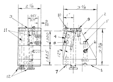 2nd Position 12° Davenport Slide - Diagram