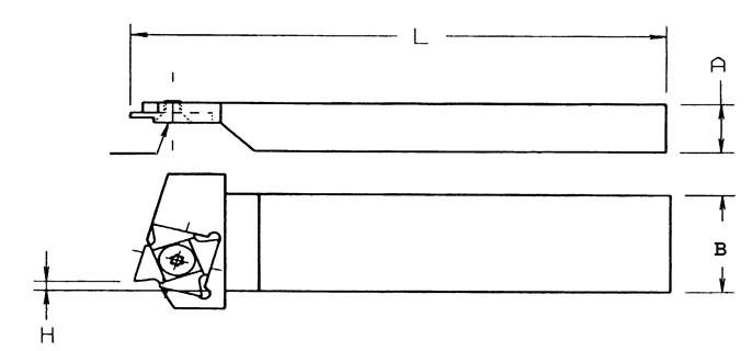 Acme Cut-Off Toolholders