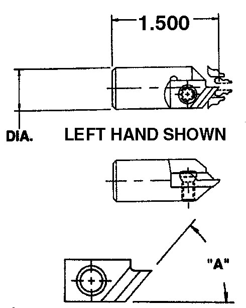 Countersink Holders with Micro-Grain Carbide and T15PM Inserts