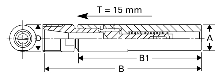 ER Tension Only Tap Holders - Diagram