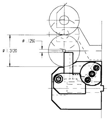 Insert Slide Adapter for Euro - Diagram