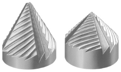 High Speed Steel One Piece Inside Chamfer Mills Heads with Threaded I.D.
