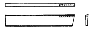 JCO (Johnson Style) Hollow Ground Cut-Off Blades - Carbide Tipped - Diagram
