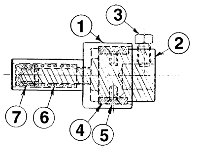 Non-Releasing Tap Holder - Diagram