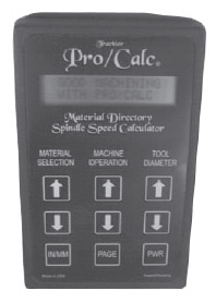 Pro-Calc® Spindle Speed / Surface Feet Calculator