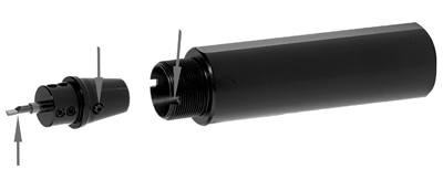 Quick Change ER Head Assembly & Boring Adapters