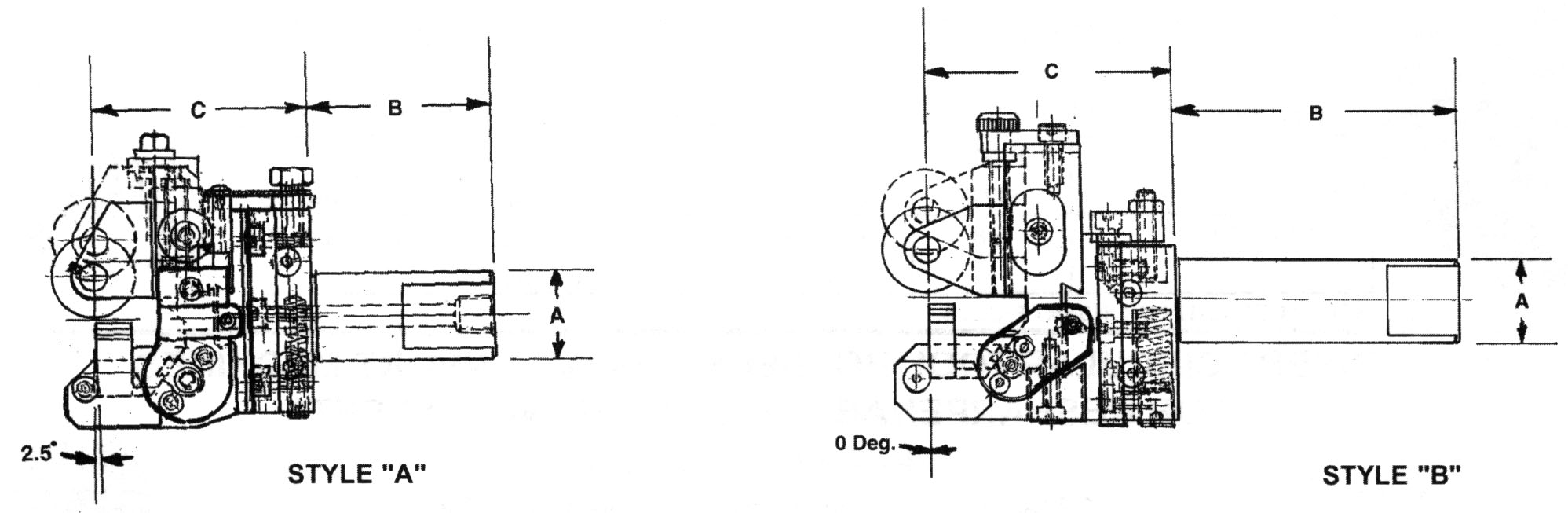 Shave Tool Holders for Multiple Spindle Machines