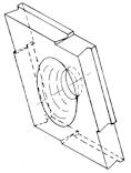 Tangi-Square Carbide Insert Holders for Right Hand Turning - Diagram