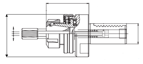 VDI Shank Floating Reamer Holders